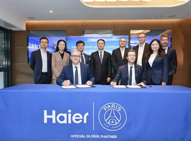 利物浦、巴黎圣日尔曼全球合作伙伴k8凯发一触即发：海尔公司成为(图2)